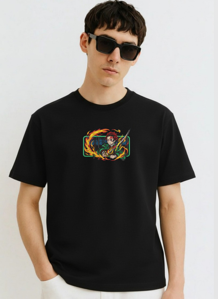 UNIQUE EMBROIDERY STYLE OVERSIZED TSHIRT
